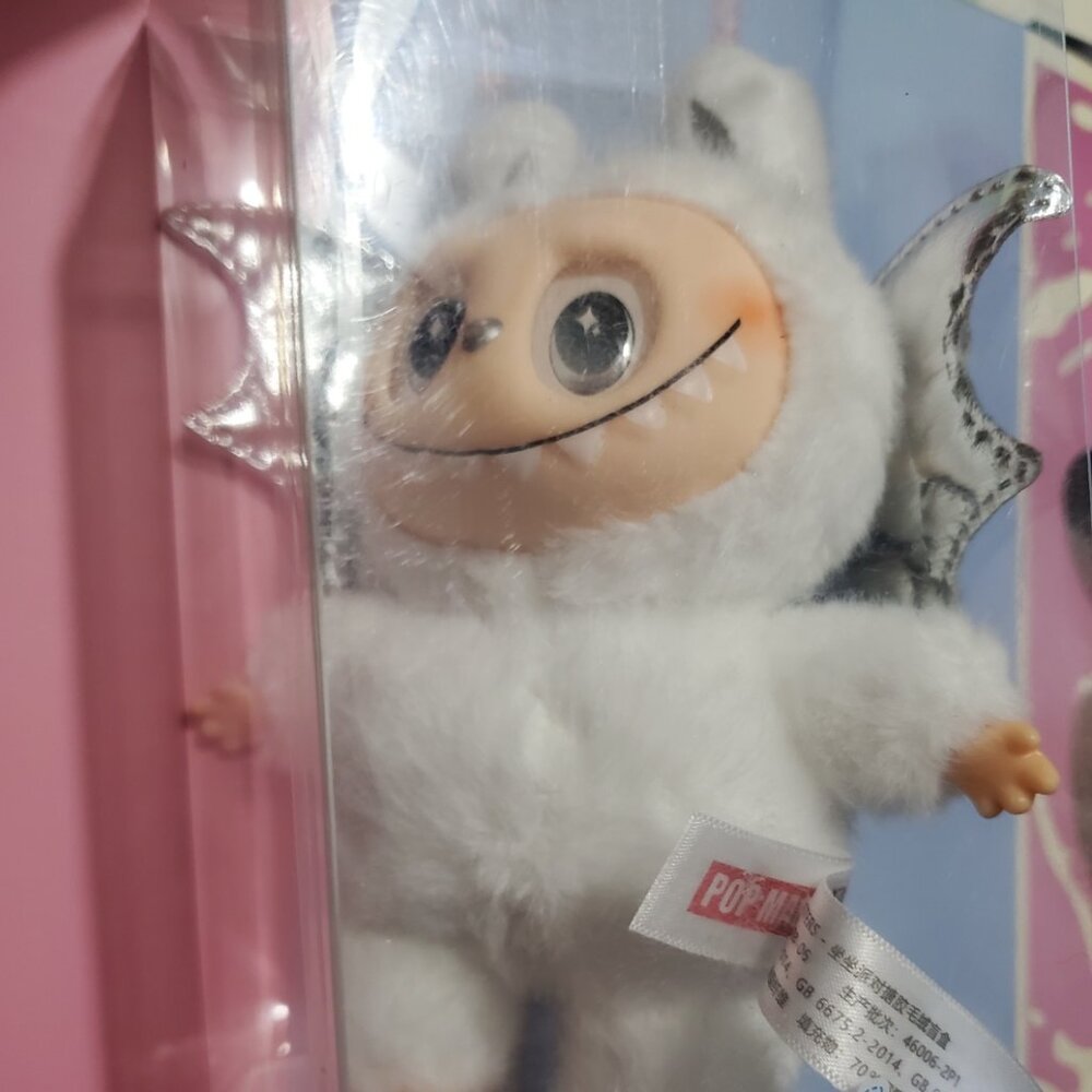 Angel monster keychain plush labubu lafufu